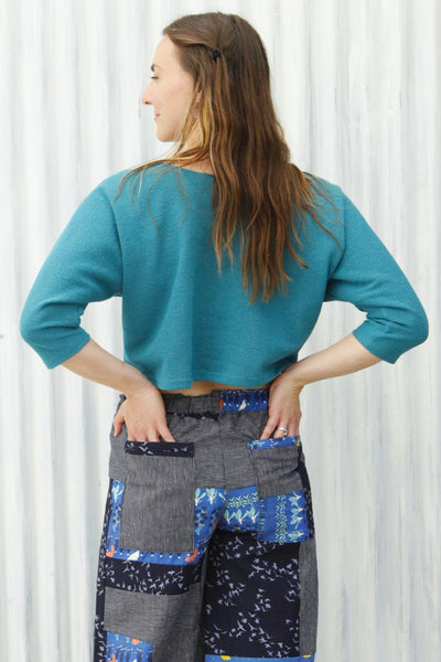 Teal Felix Top
