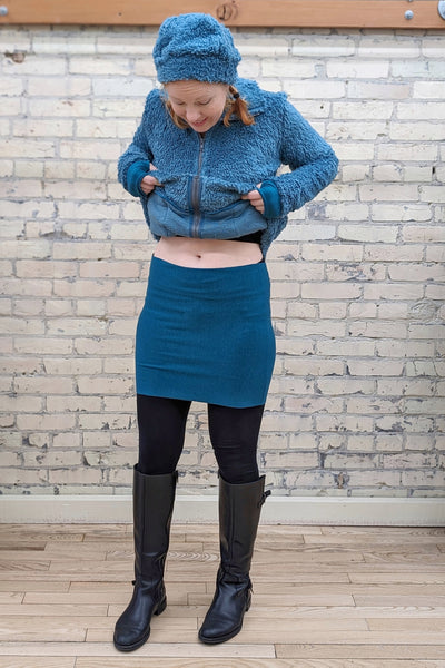 Teal Lana Skirt