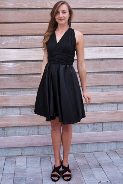 Black Avita Infinity Dress