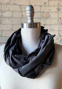 Shades of Gray Infinity Scarf