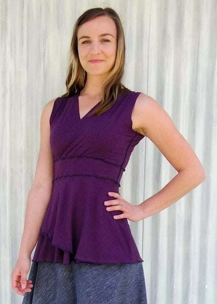 Rowena Top (Custom Made) - Handmade Organic Clothing