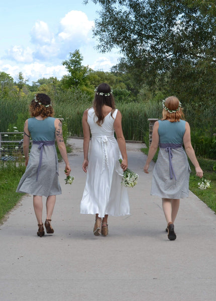Stock Vivian Wedding Dress - Handmade Organic Clothing