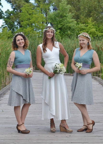Stock Vivian Wedding Dress - Handmade Organic Clothing