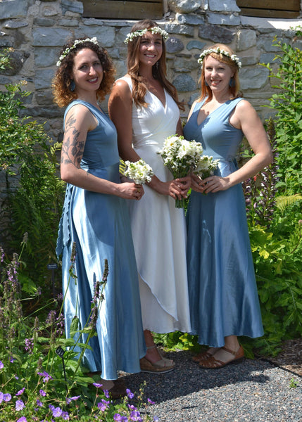 Stock Vivian Wedding Dress - Handmade Organic Clothing