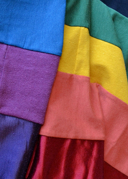 Rainbow Square Dress - Handmade Organic Clothing