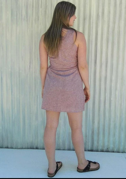 Summer Pocket Dress Made From Hemp - Natalia Dress - Handmade Organic Clothing