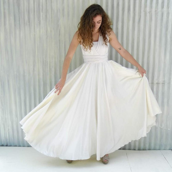 Stock Aviana Wedding Dress - Handmade Organic Clothing