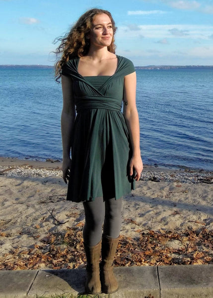 Ayla Infinity Dress - Custom Made - Handmade Organic Clothing