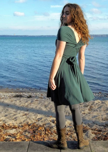 Ayla Infinity Dress - Custom Made - Handmade Organic Clothing