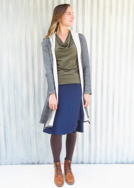 Light Gray Alexandra Duster