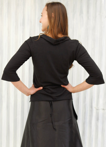 Black Matilda Top
