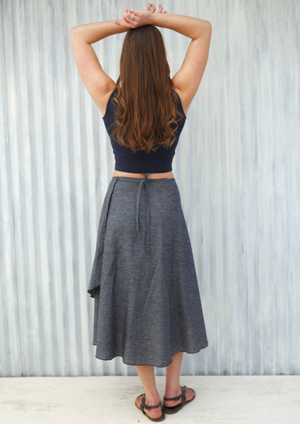 Midnight Tennessee Wrap Skirt