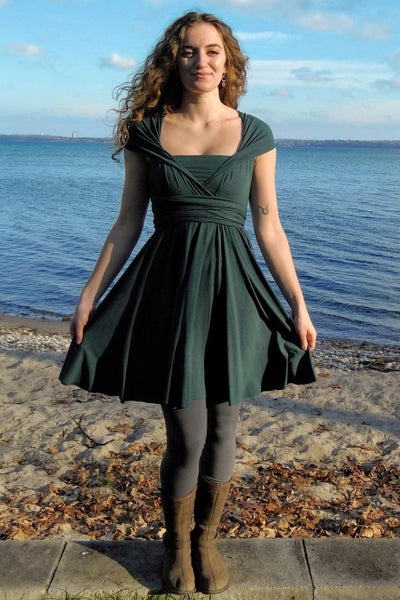 Ayla Infinity Dress - In Stock - Handmade Organic Clothing
