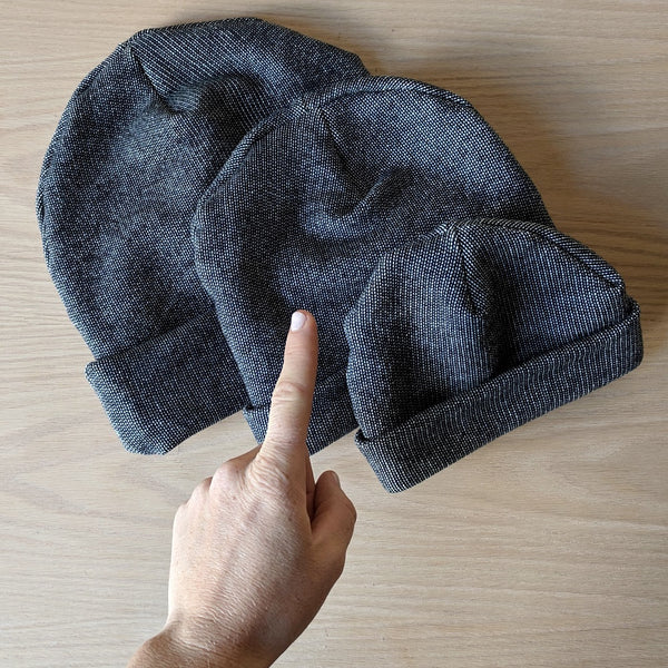 French Terry Hat (Kids) - Handmade Organic Clothing