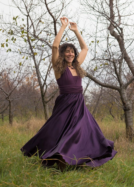 Amethyst Aviana Infinity Dress