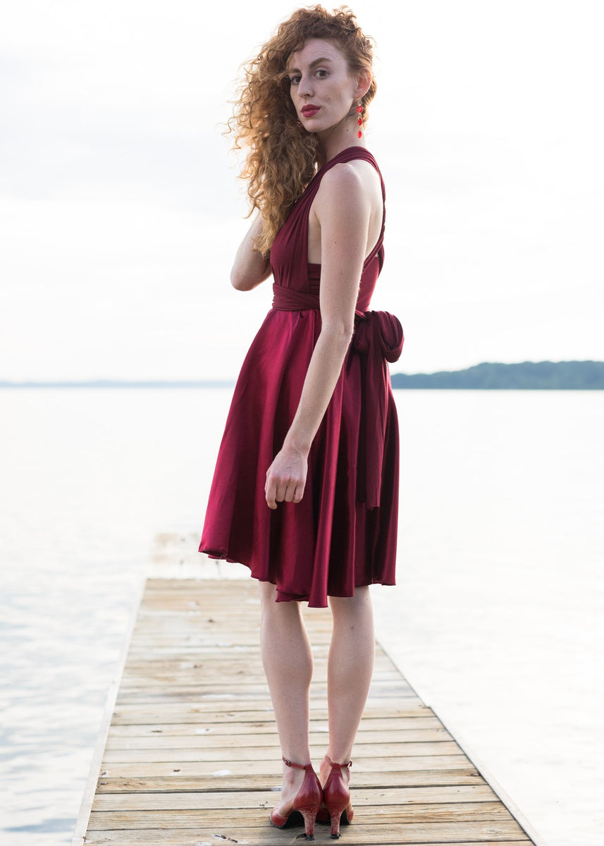 Red Avita Infinity Dress S/M Red Avita Infinity Dress S/M