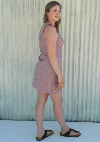 Summer Pocket Dress Made From Hemp - Natalia Dress - Handmade Organic Clothing