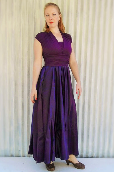 Aviana Silk Infinity Dress - Handmade Organic Clothing