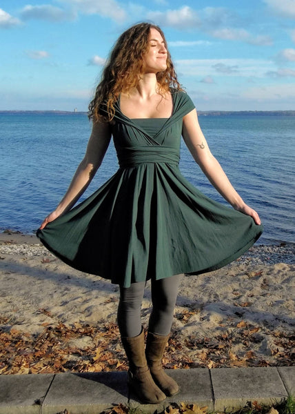 Ayla Infinity Dress - In Stock - Handmade Organic Clothing