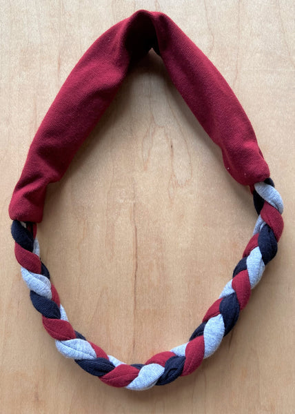 Summer Red Braided Headband