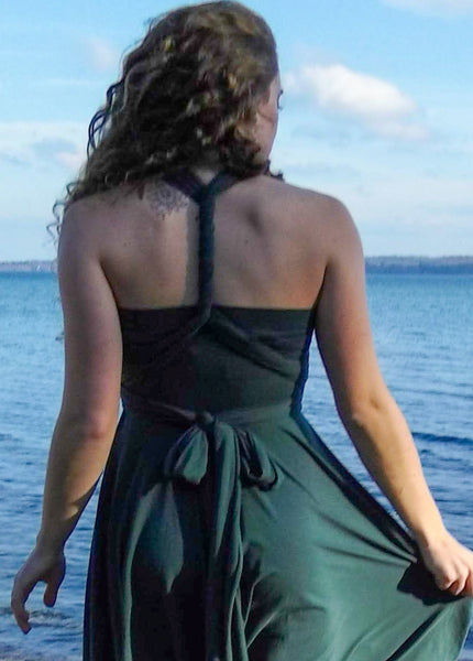 Ayla Infinity Dress - In Stock - Handmade Organic Clothing