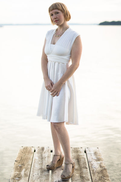 Natural Avita Infinity Dress