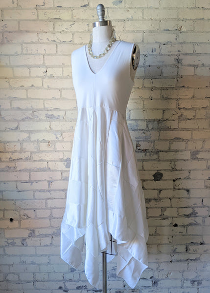 White Wisteria Pixie Dress