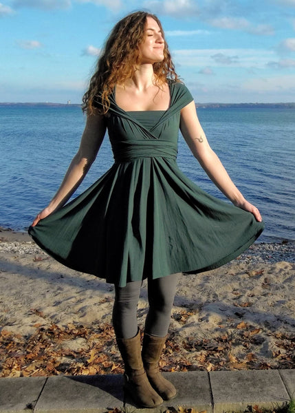 Ayla Infinity Dress - Custom Made - Handmade Organic Clothing