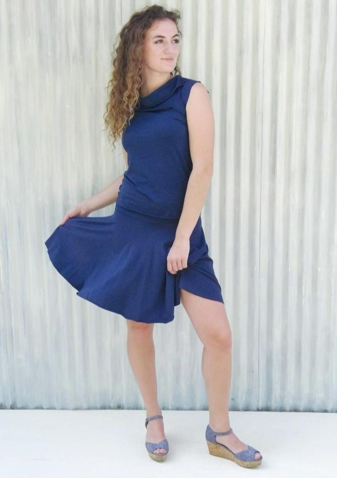 Short Circle Skirt Dress