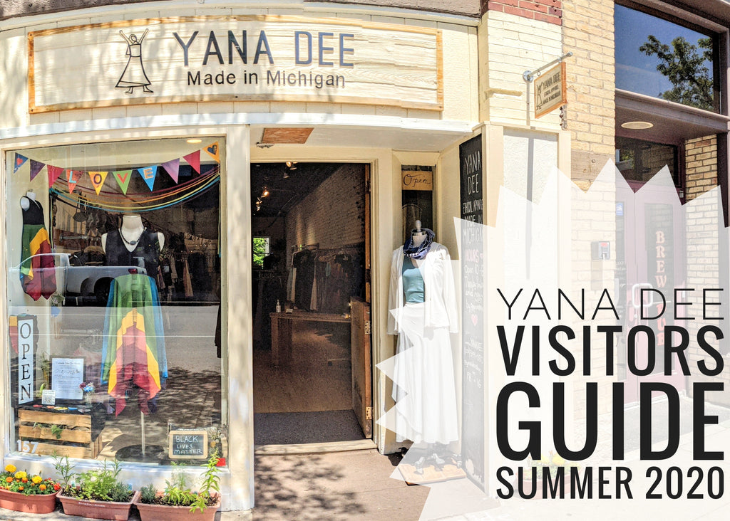 Summer 2020 Visitors Guide for Yana Dee in Downtown Traverse City