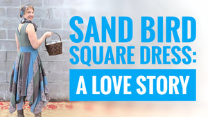 Sand Bird Square Dress: A Love Story