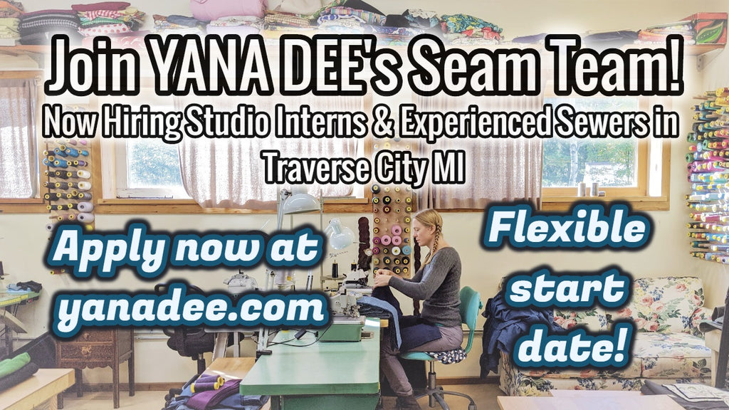 Join Yana Dee's Seam Team!