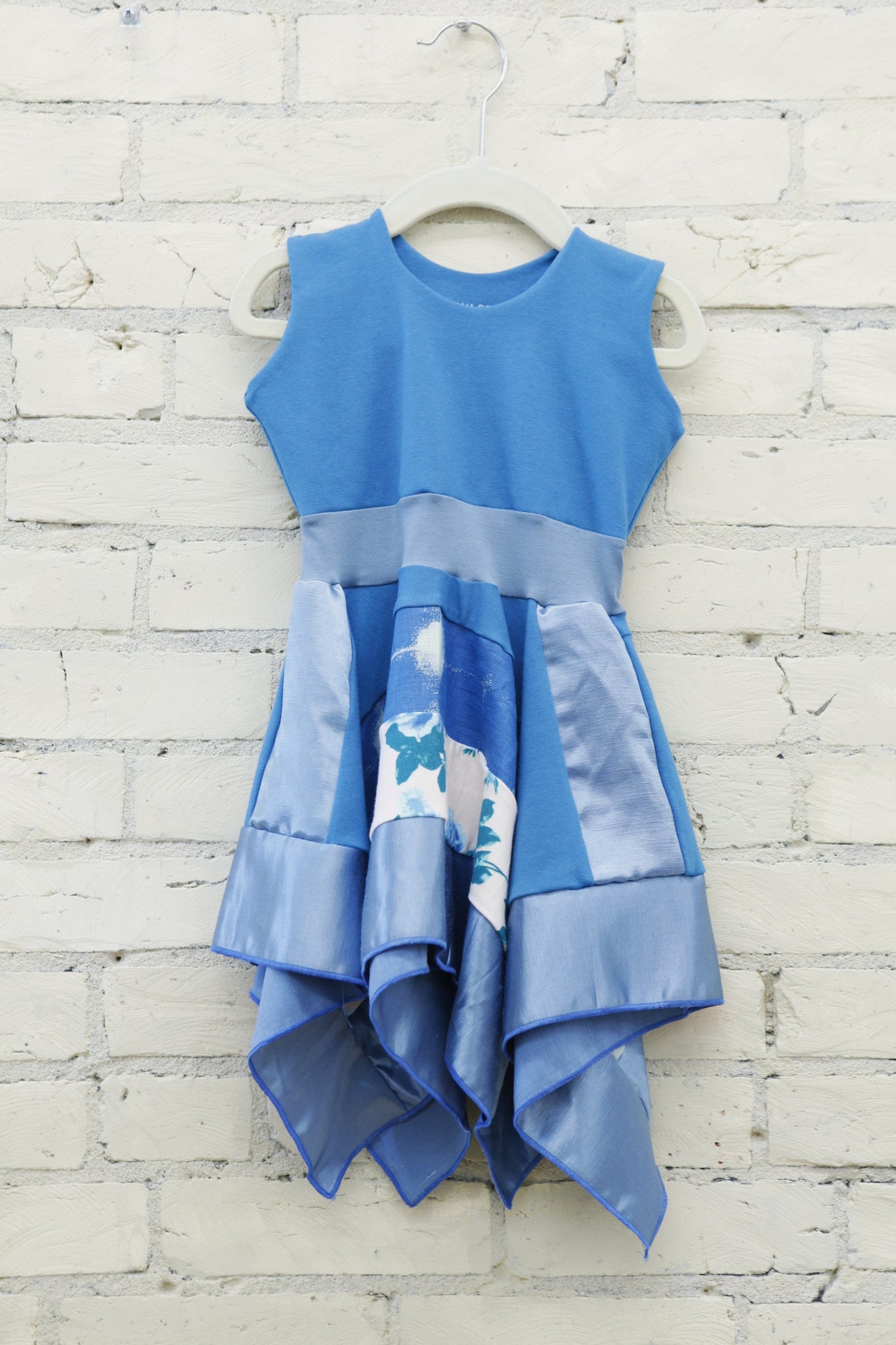 Blue Rose Pixie Dress (1-2 Years)
