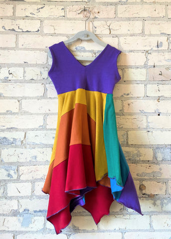 Rainbow Bright Pixie Dress (1-2 Years)