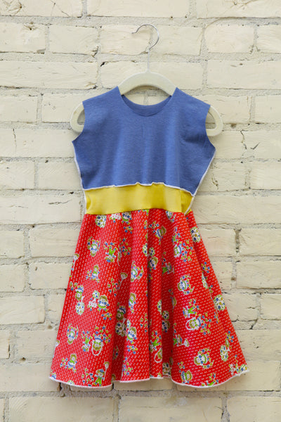 Retro Anne Dress (1-2 Years)