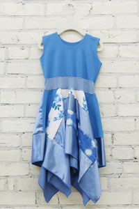Blue Rose Pixie Dress (3-5 Years)