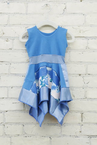 Blue Rose Pixie Dress (6-18 Months)