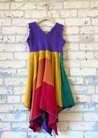 Rainbow Bright Pixie Dress (6-8 Years)