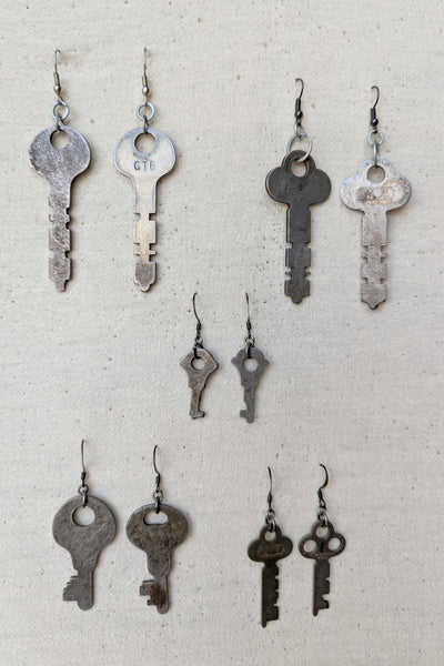 Corbin Key Earrings