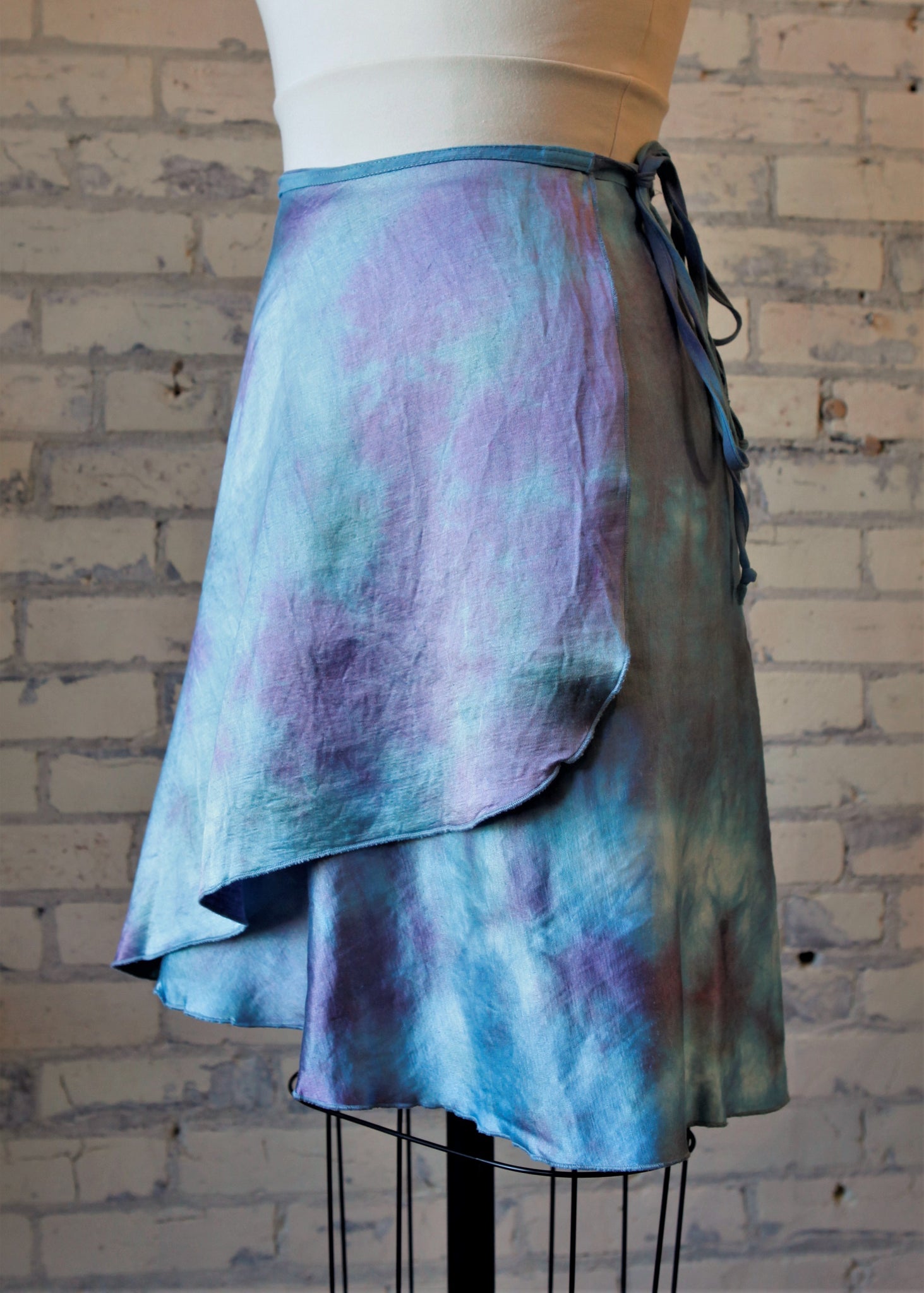 Hand Dyed Silk Wrap Skirts