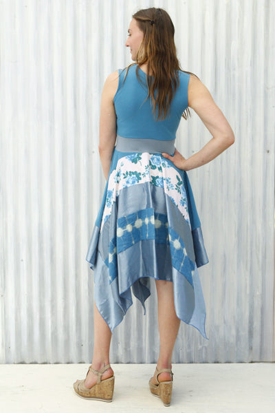 Blue Rose Pixie Dress