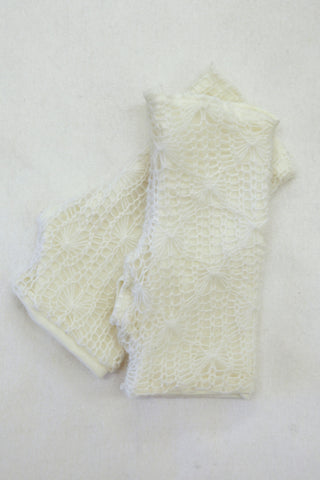 Natural Catherine Arm Warmers