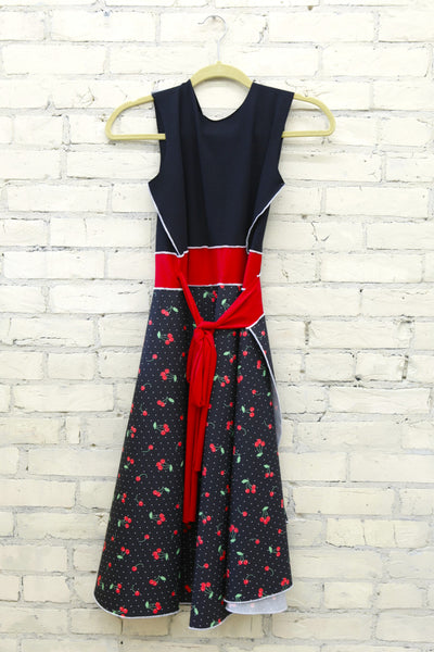 Black Cherry Wrap Dress