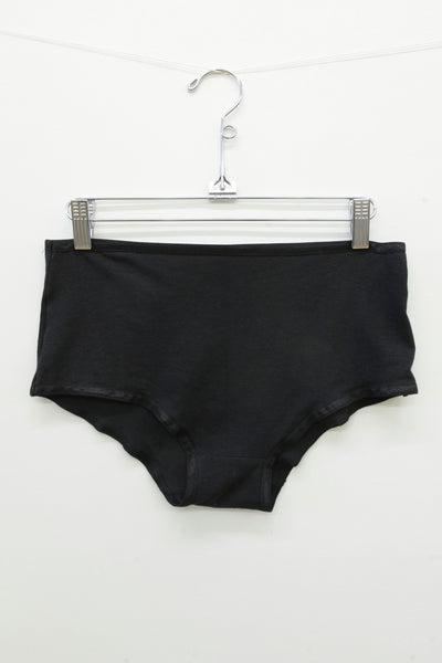 Black Hemp Brief Underwear