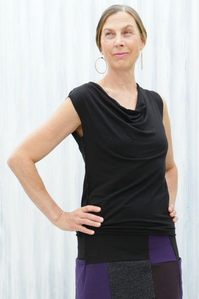 Black Lena Top