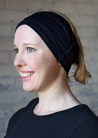 Black Sleek Neck Warmer