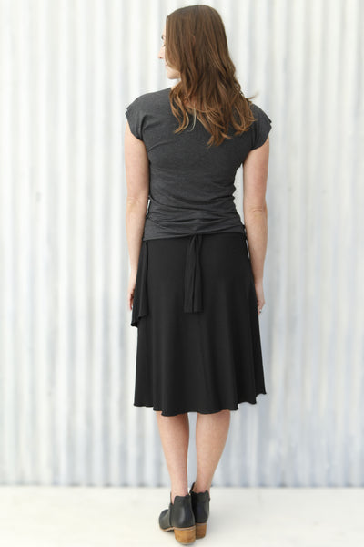 Black Clover Wrap Skirt