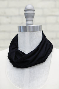 Black Sleek Neck Warmer