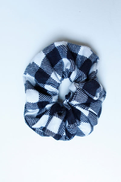 Salvaged Cotton Scrunchies