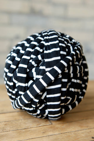 Stripe Fabric Yarn Ball